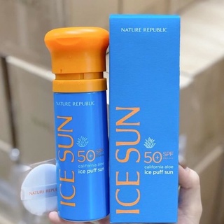 Kem Chống Nắng Dạng Xịt Ice Sun Nature Republic California Aloe SPF50+ PA+++ 100ml