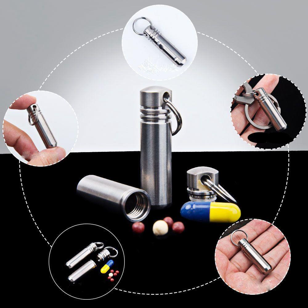 Bình Đựng Thuốc Mini Chống Thấm Nước / Ẩm Tiện Dụng