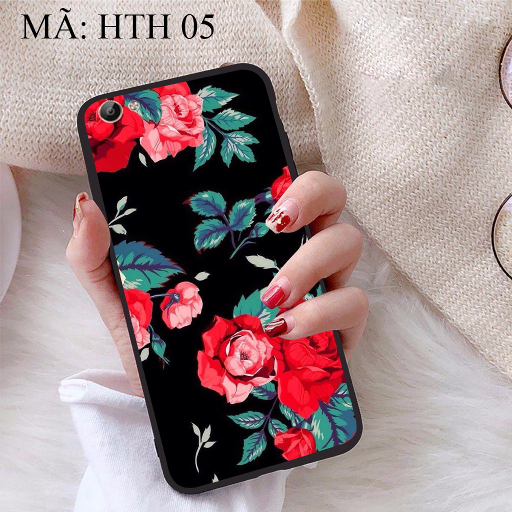 Ốp lưng Vivo Y66 viền dẻo TPU BST Hoạ Tiết Hoa