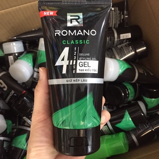 ROMANO Gel Vuốt Giữ Tóc Giữ nếp lâu nắp đen (SỐ 4)
