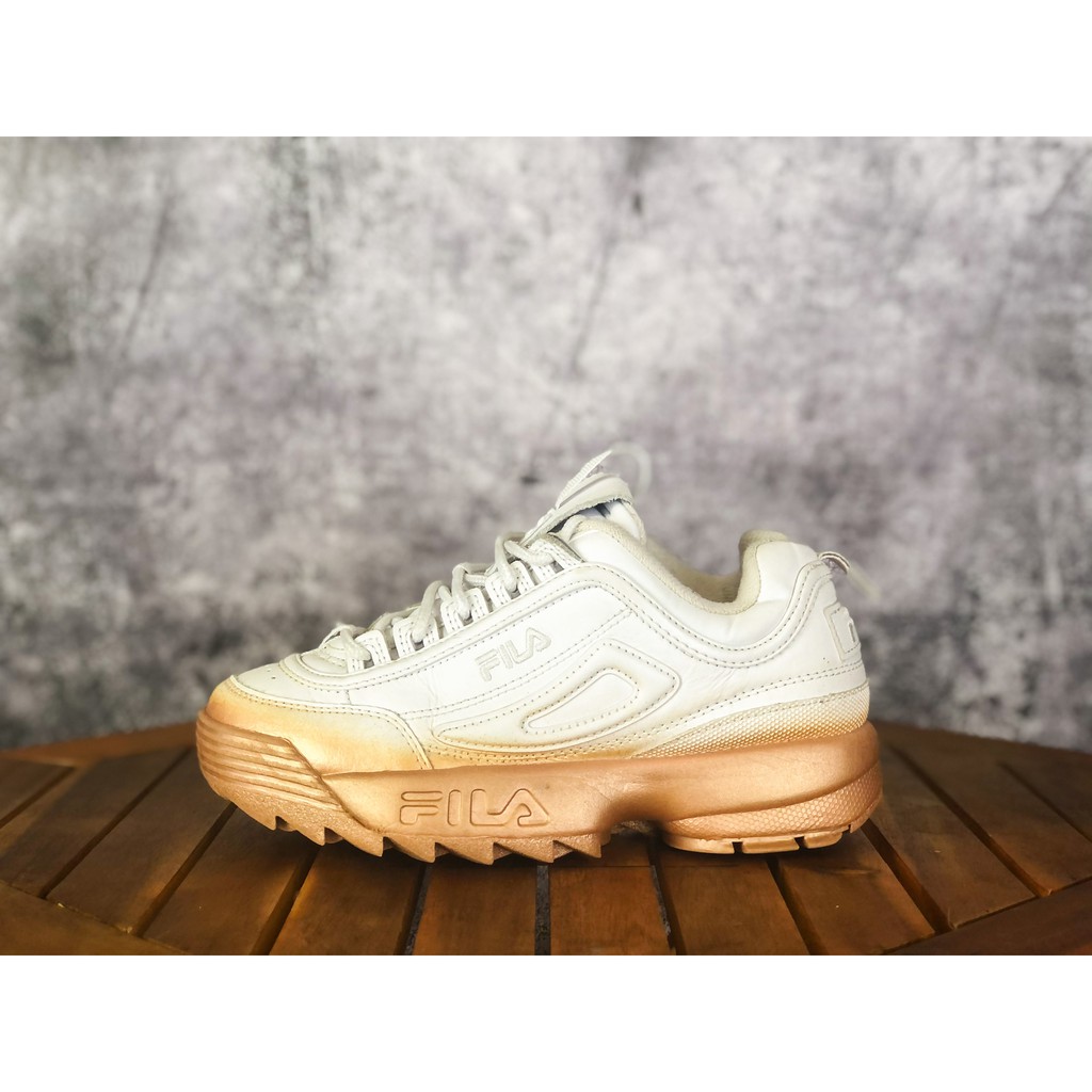 (Size 35.5) Giày thể thao chính hãng 2hand FILA DISRUPTOR II BRIGHT FADE