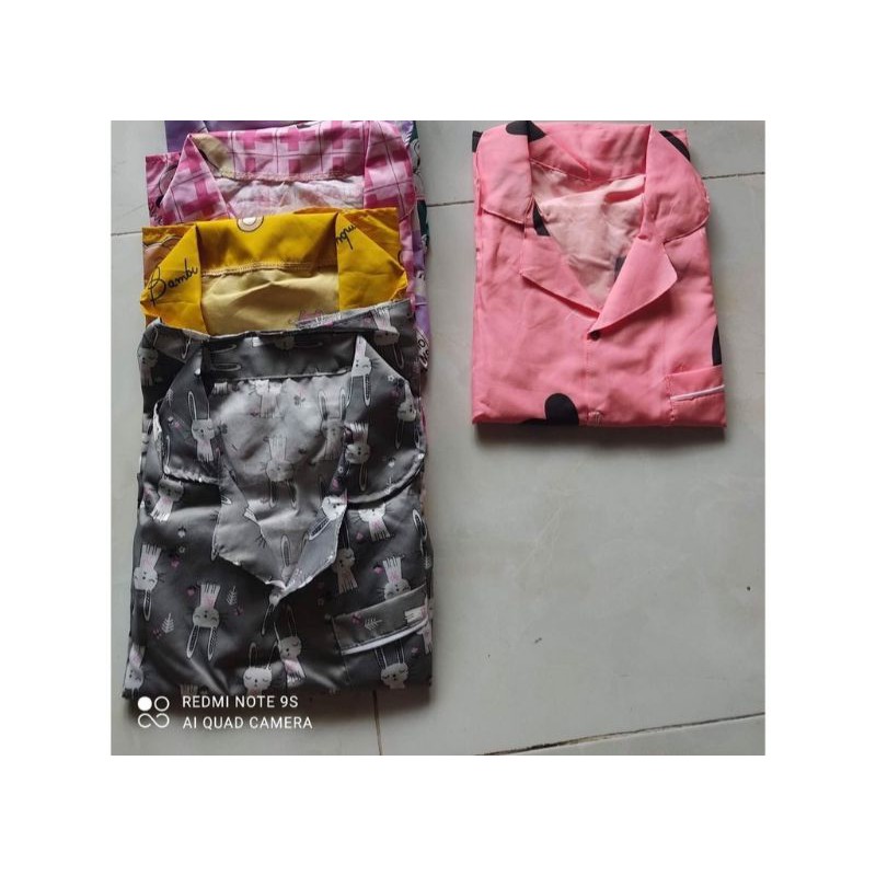 Bộ Đồ Pijma Không Viền Dễ Thương