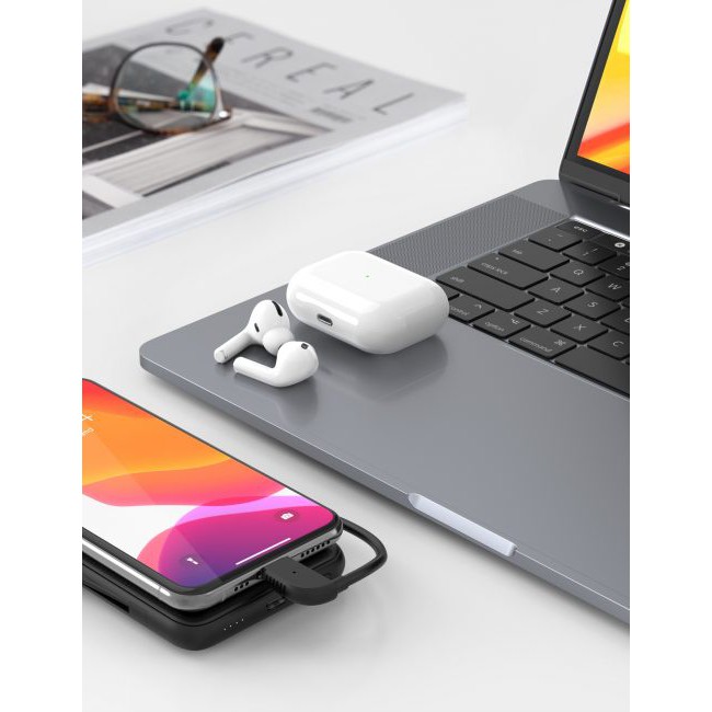 [Mã ELMS4 giảm 7% đơn 500K] Sạc dự phòng HyperJuice Lightning + Usb-C 18W 10000 Mah (Đầu tiên trên thế giới )