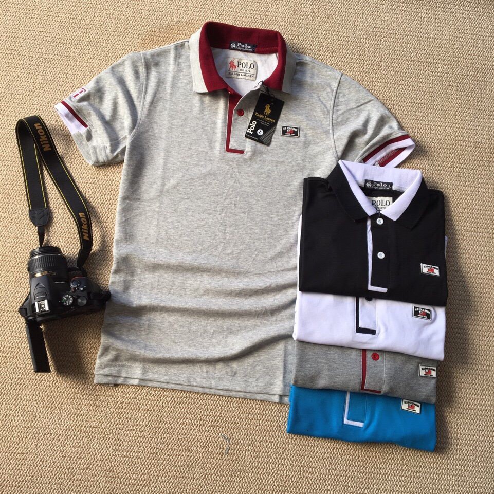 ÁO THUN NAM PALO COTTON CỔ BẺ | BigBuy360 - bigbuy360.vn