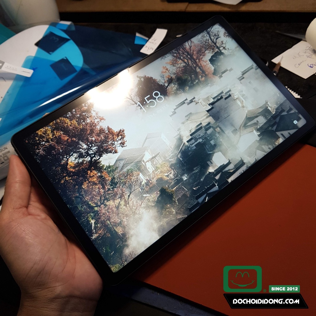 Miếng Dán Paper Like Nhám Mờ Zacase Lenovo Tab P11 Chống Vân Tay Hỗ Trợ Bút