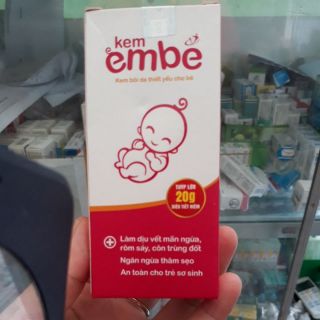 Kem bôi da Em bé
