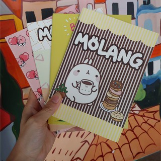 1 quyển vở Molang Donut khổ A5