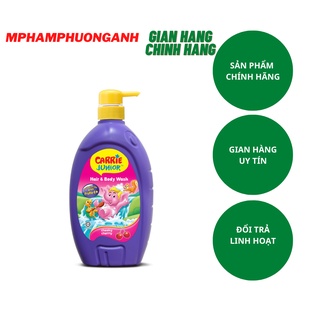 Sữa Tắm Carrie 700g Hương Cherry Tặng Voi Bông Xinh Xắn Gia 140k