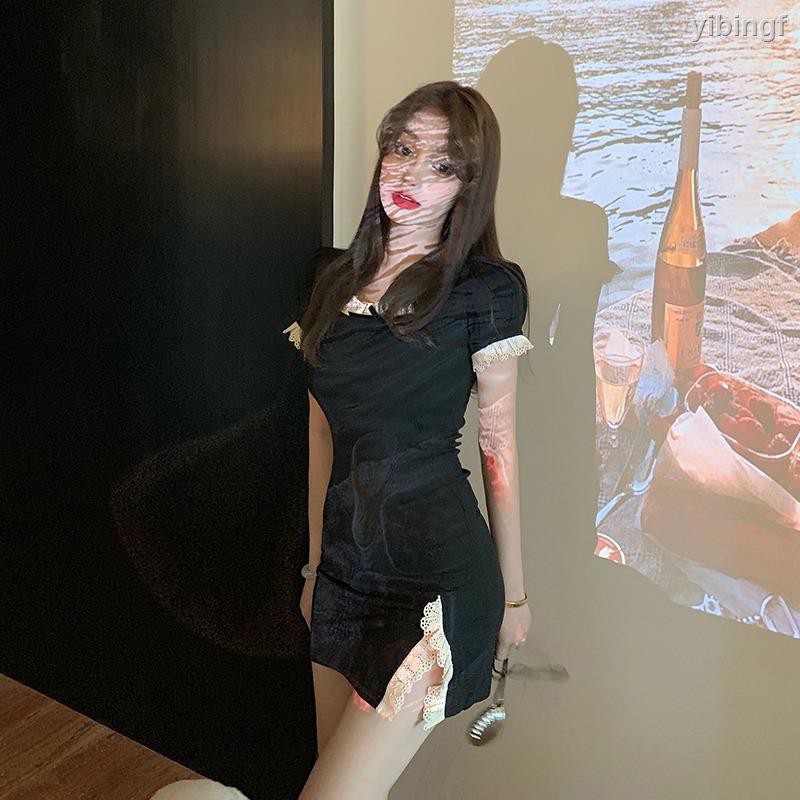 Chân Váy Ôm Phối Ren Thời Trang Thanh Lịch Cho Nữ