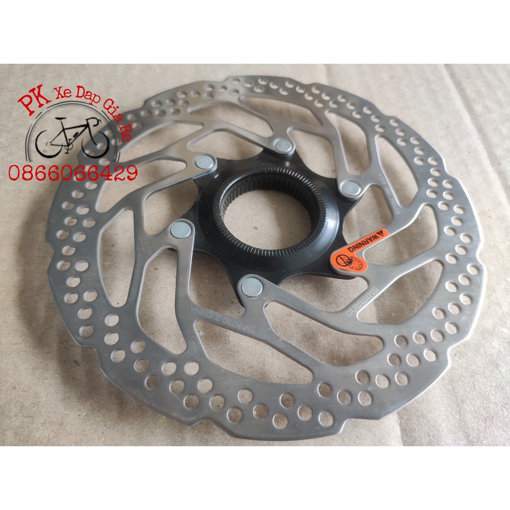 Đĩa thắng xe đạp - Đĩa phanh Shimano SM-RT30-S 160mm - Chính hãng