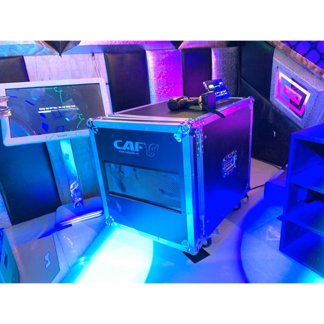 Âm Thanh Karaoke - phòng bay 25m2 - loa CAF Audio đồng bộ và ánh sáng AVLighting
