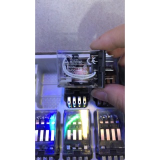 10 bộ rơle 14 chân 220V + đế