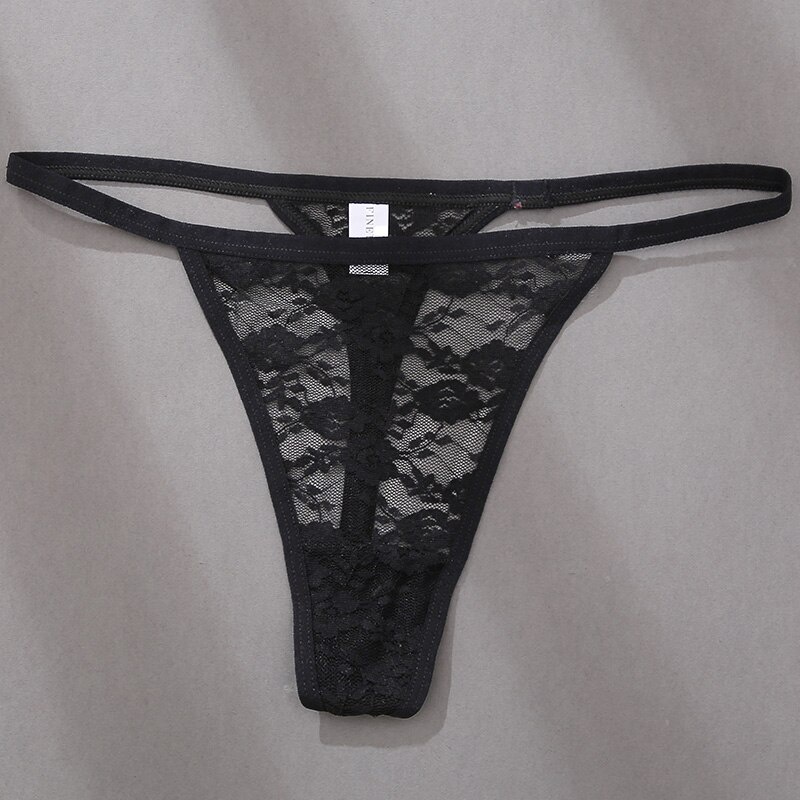 Set 2 quần lót lọt khe CuteByte N301 vải ren hoa quyến rũ dễ thương cho nữ