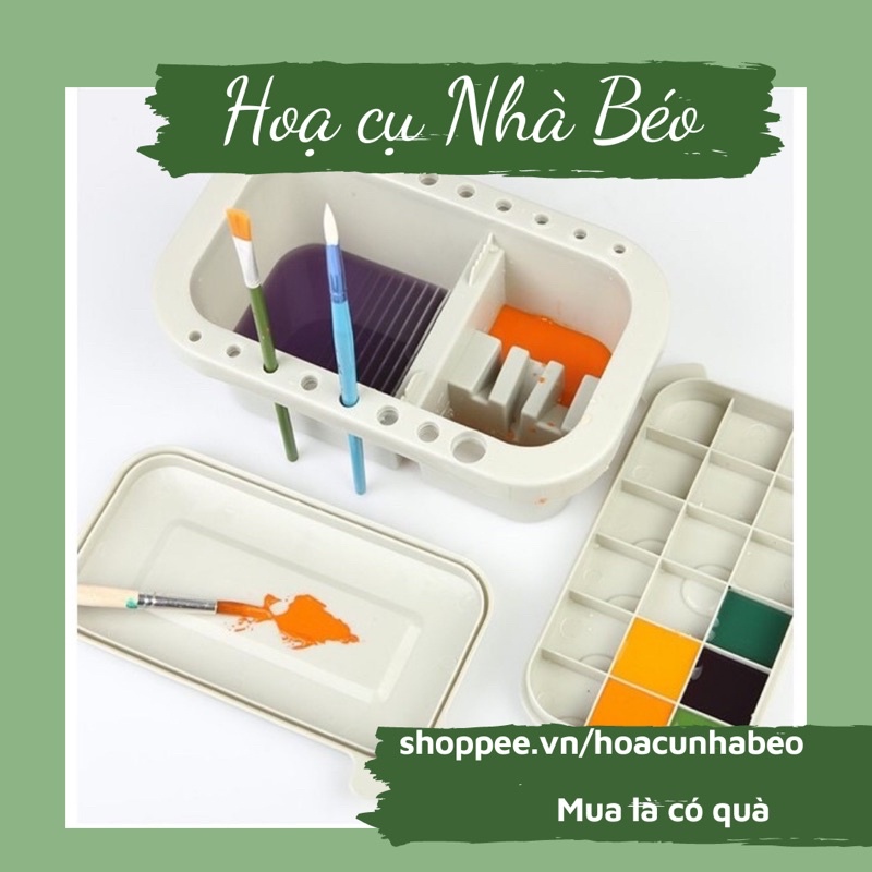 [NHÀ BÉO]-Xô Đựng Nước Rửa Cọ Đa Năng Marie's