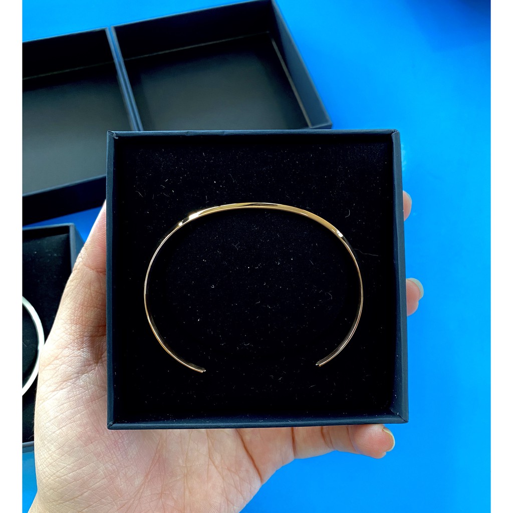 Vòng tay unisex nam nữ khắc tên theo yêu cầu thép không gỉ cao cấp