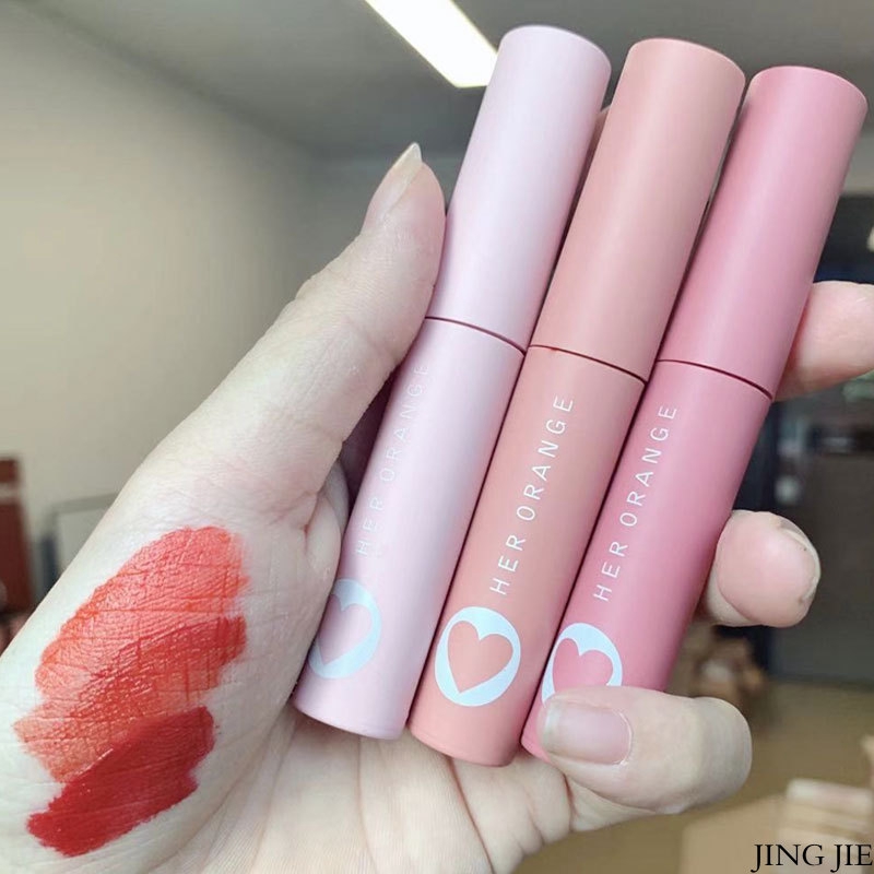 HERORANGE 3 Trong 1 Nhung Chống Thấm Nước Men Môi | BigBuy360 - bigbuy360.vn