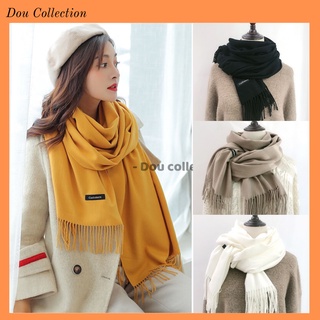 Khăn Cashmere ( Khăn Len) Choàng Cổ Trơn Thời Trang Thu Đông - Chất Liệu Cashmere - 70x190cm - Mã LN016