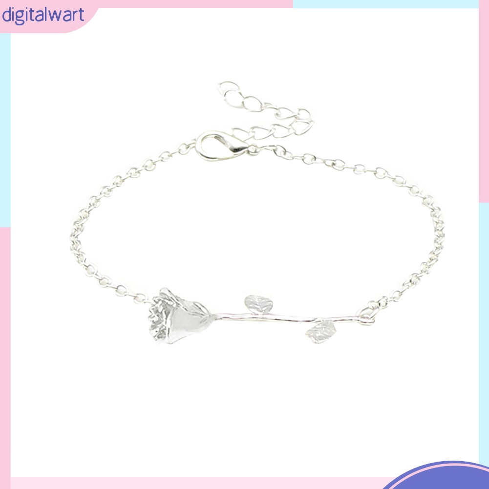 Vòng Đeo Tay Kiểu Dáng Hoa Hồng Thời Trang Phong Cách Cho Nữ