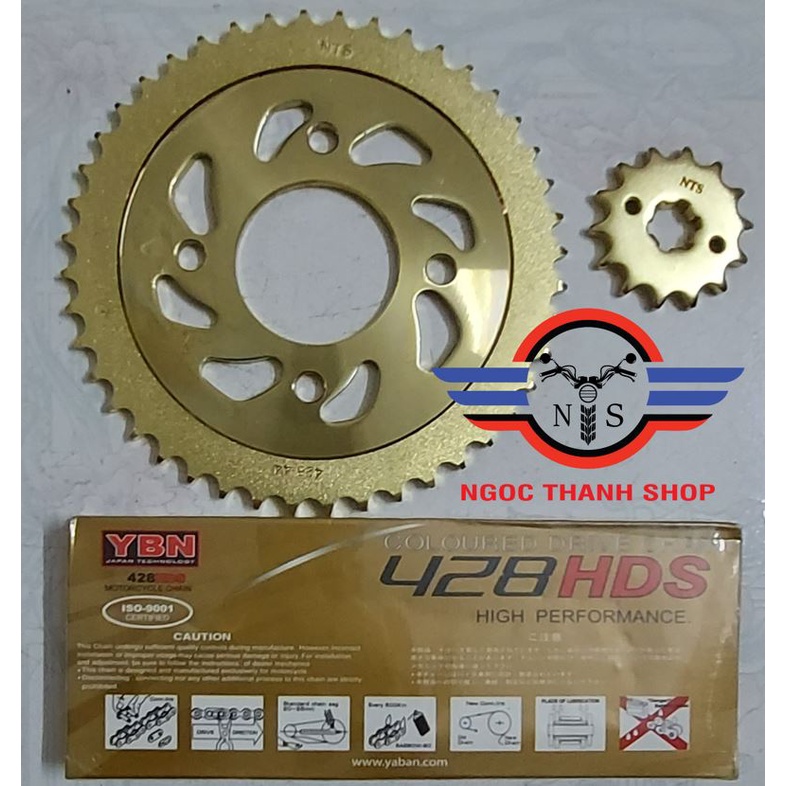 Bộ nhông sên đĩa nhông xích điã CG CG125 CG 125 - ngocthanh_shop