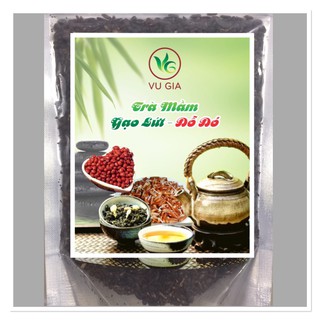 Trà Mầm Gạo Lứt Đậu Đỏ gói 500gam