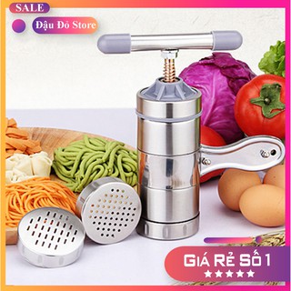Dụng cụ làm bún tươi, máy làm bún cầm tay 2 lưỡi