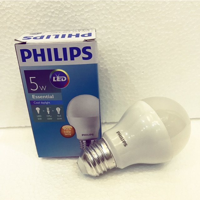 Bóng đèn Philips ESS LEDBulb 5W đuôi E27 230V