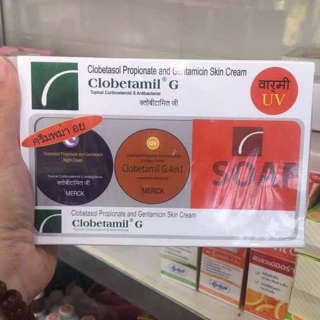 Set Dưỡng Da Nám Cao Cấp Clobetamilg 4 Món Thái Lan