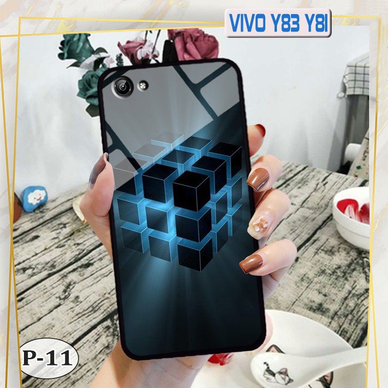 Ốp lưng kính Vivo Y81/ Y83- hình 3D