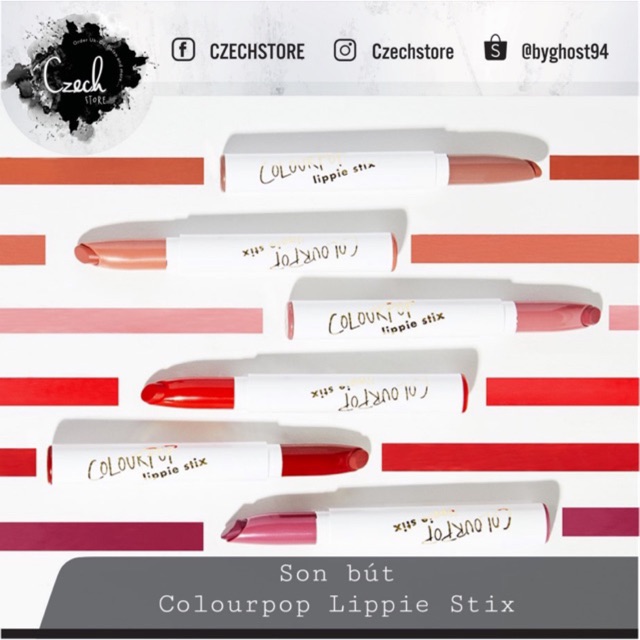 Son bút COLOURPOP LIPPIE STIX