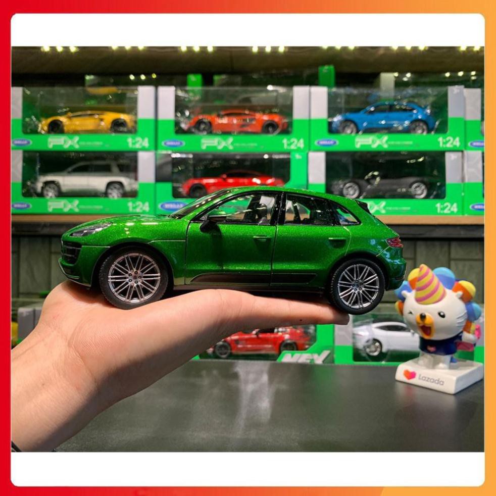 Siêu Hot Xe mô hình Porsche Macan Turbo tỉ lệ 1:24 hãng Welly chính hãng