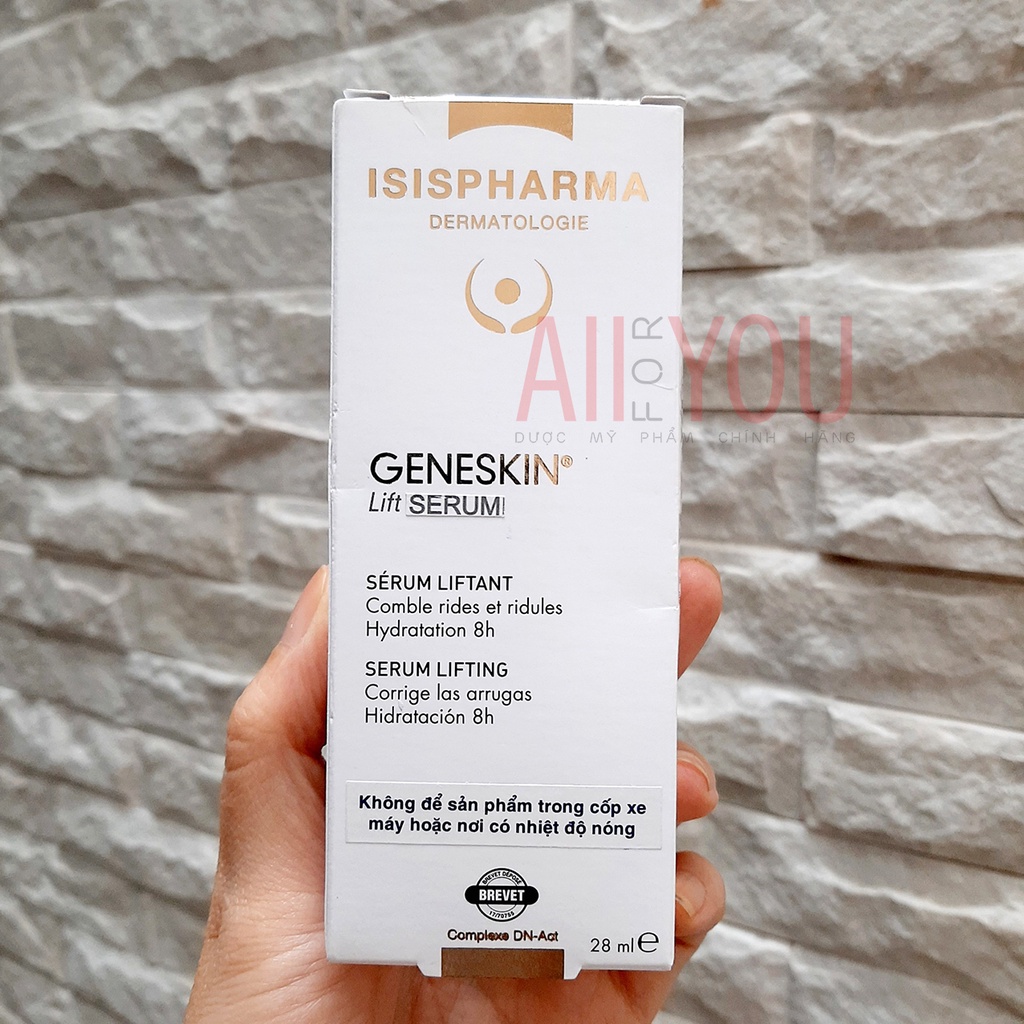 ISIS Pharma Geneskin Lift Serum 28mL - Serum Dưỡng Da Chống Lão Hóa.