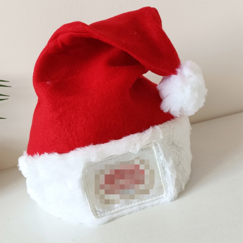Mũ Ông Già Noel Bằng Lông Nhung Dễ Thương Xinh Xắn Dành Cho Người Lớn Và Trẻ Em