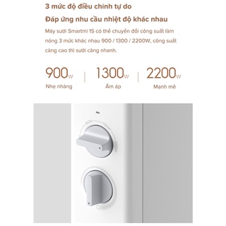 Máy sưởi Smartmi 1S DNQ04ZM chỉnh cơ