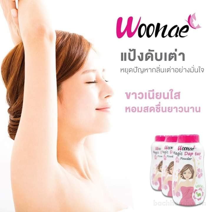 [NEW] Phấn khử mùi Woonae Magic Dap Tao Powder Thái Lan