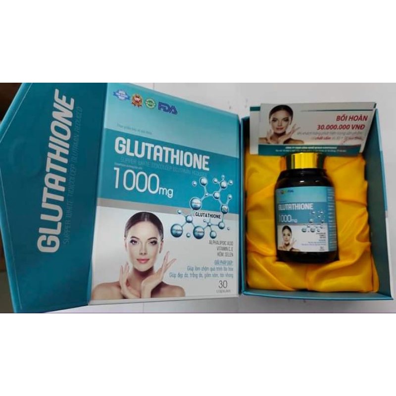 Viên uống trắng da Glutathione 1000mg Dr.Skincare