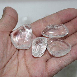 Đá Không Lỗ Thanh Tẩy Đá Pha Lê Trắng