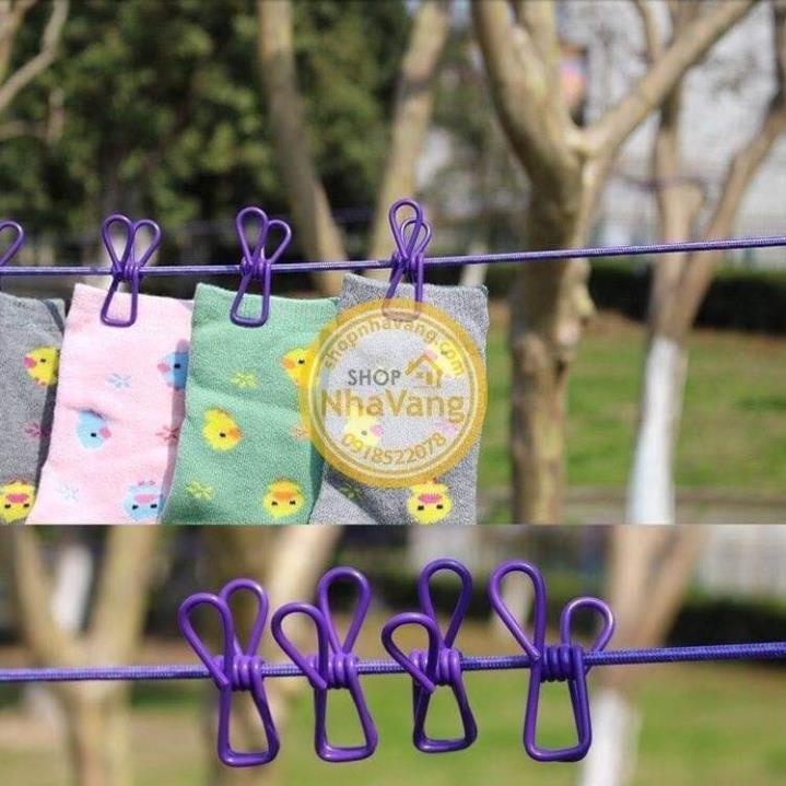 Dây phơi quần áo có kẹp thông minh ( tuyển sỉ )