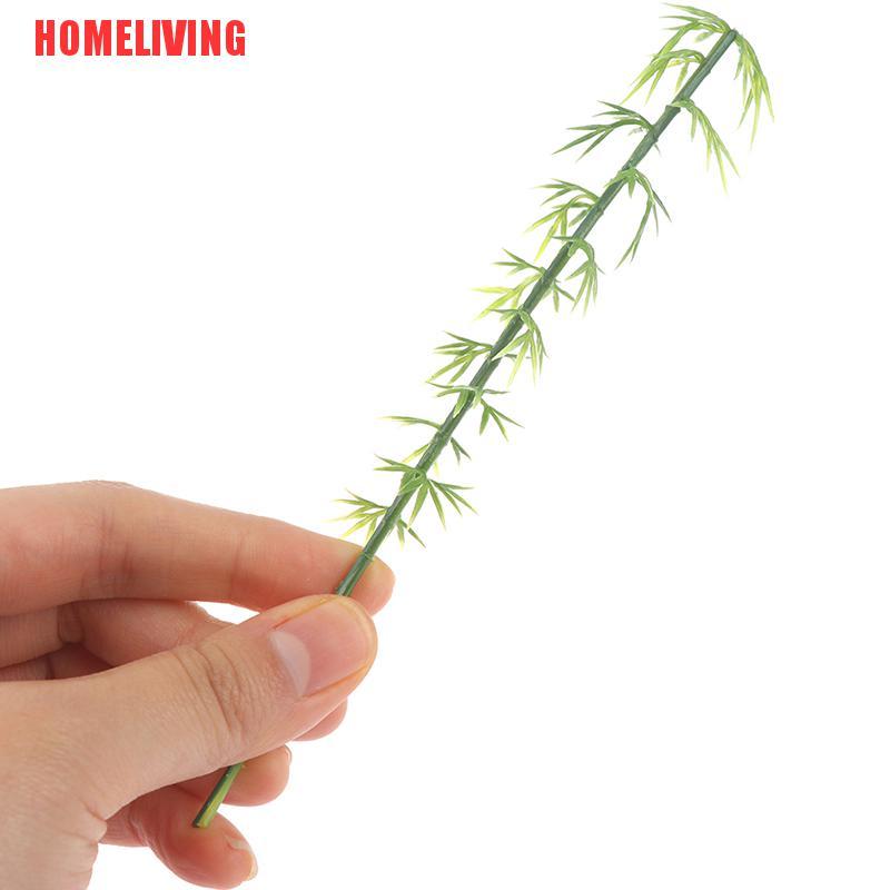 Bộ 20 Mô Hình Cây Tre Bằng Nhựa Dùng Trang Trí Tiểu Cảnh