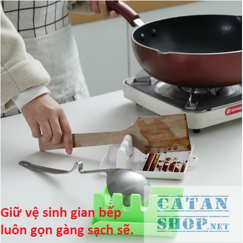 ❤️Miếng gác Muỗng Đũa❤️ đa năng, Giá kê đũa đảm bảo vệ sinh  trong quá trình nấu bếp. GD291