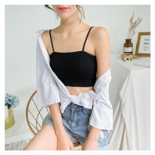 Áo bra quây cotton có đệm ngực AL25 - 4 màu