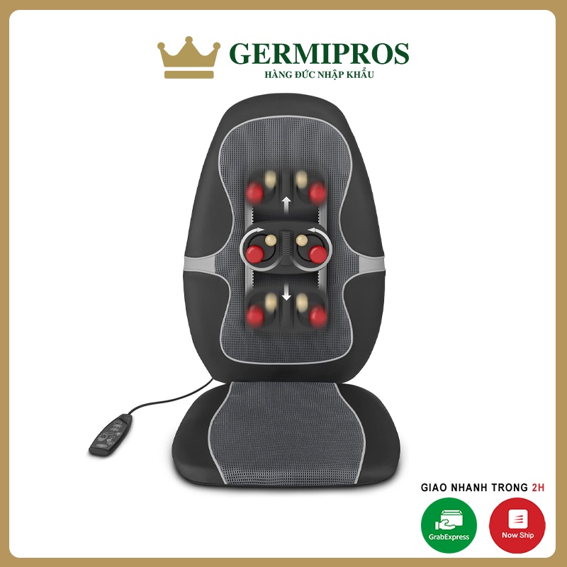Ghế đệm massage Medisana MC815, 4 đầu xoay massage cho cả lưng
