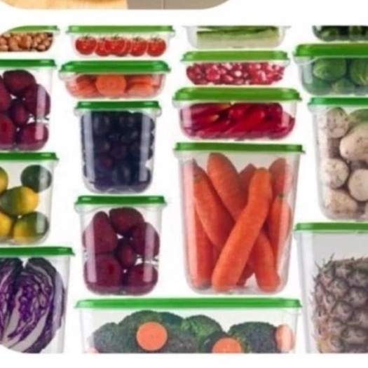 PVN2246 Bộ hộp đựng thực phẩm 17 chi tiết T2