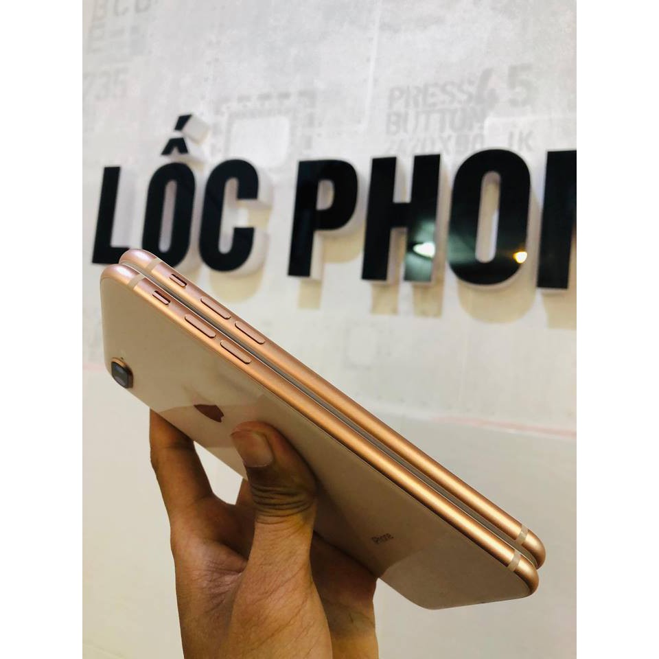 Điện Thoại Iphone 8 Plus Có Vân Tay Chuẩn Quốc Tế chính hãng. Full phụ kiện sạc cáp cường lực