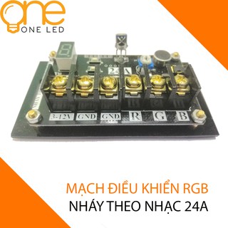 Mạch rgb nháy theo nhạc oneled 24a