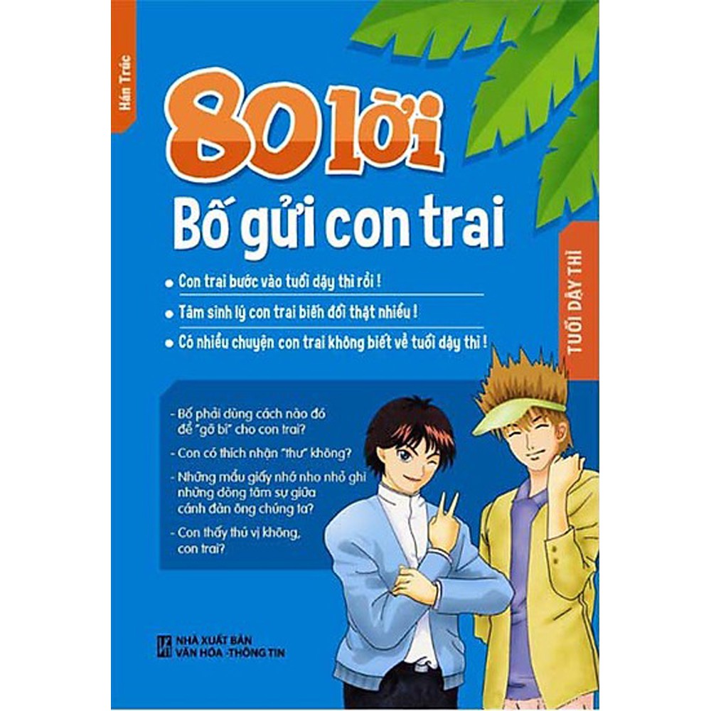 Sách - 80 Lời Bố Gửi Con Trai