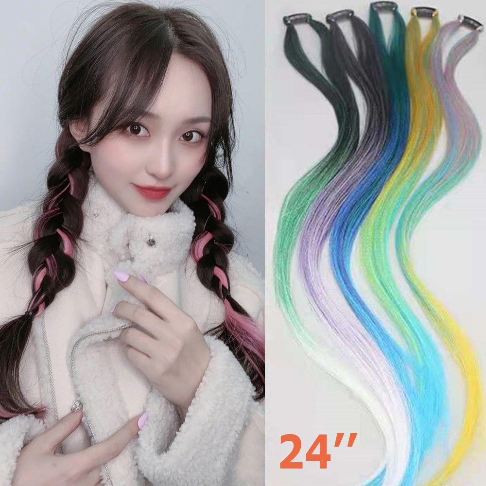 Tóc Giả 10 Màu Bắt Sáng Tự Nhiên Kháng Nhiệt Thương Hiệu Danielo