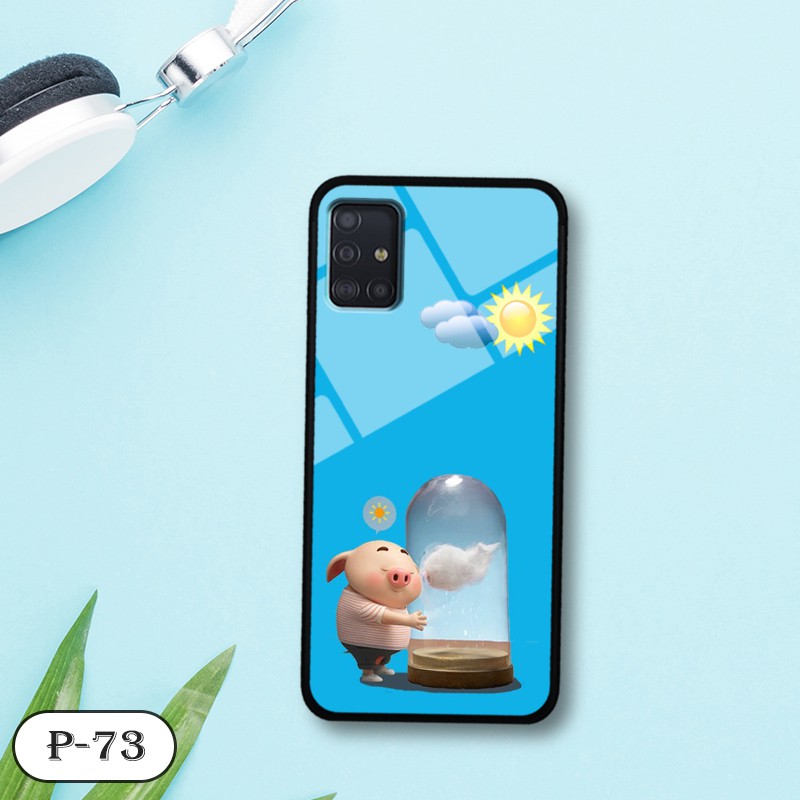 [Mã ELORDER5 giảm 10K đơn 20K] Ốp kính in hình cute SAMSUNG A51