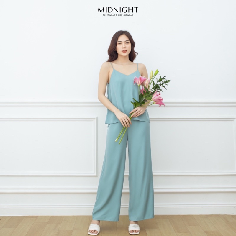 Đồ ngủ mặc nhà Set dài cotton lụa - Midnight Sleepwear