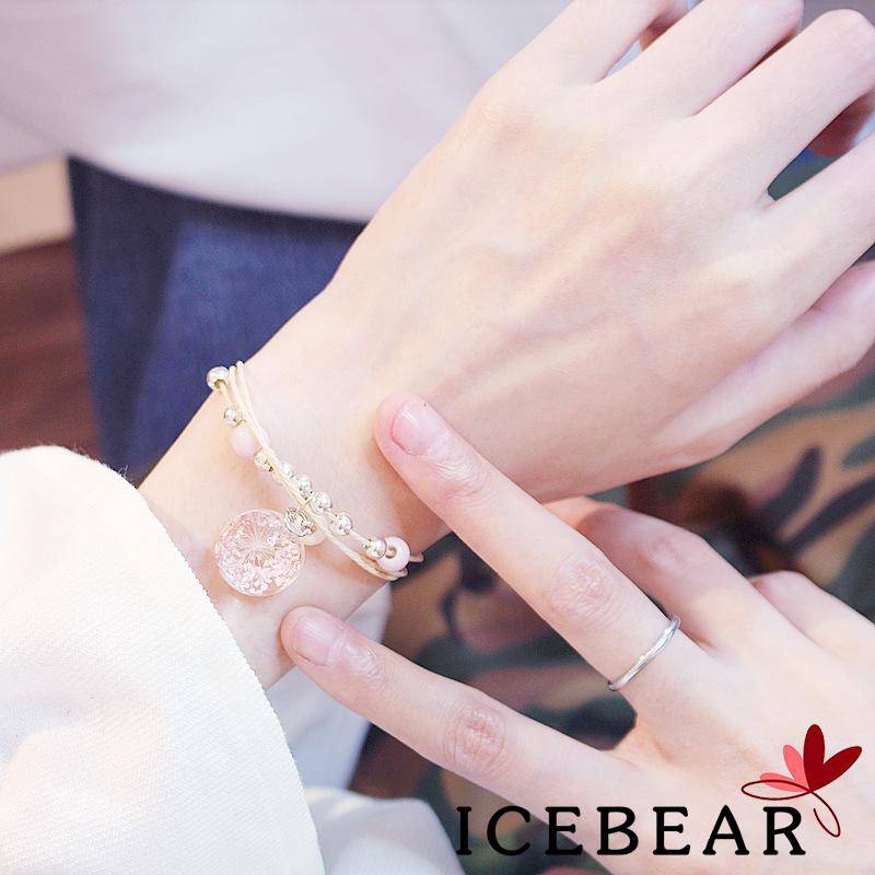 Vòng đeo tay đính kim cương lấp lánh thời trang dành cho nữ