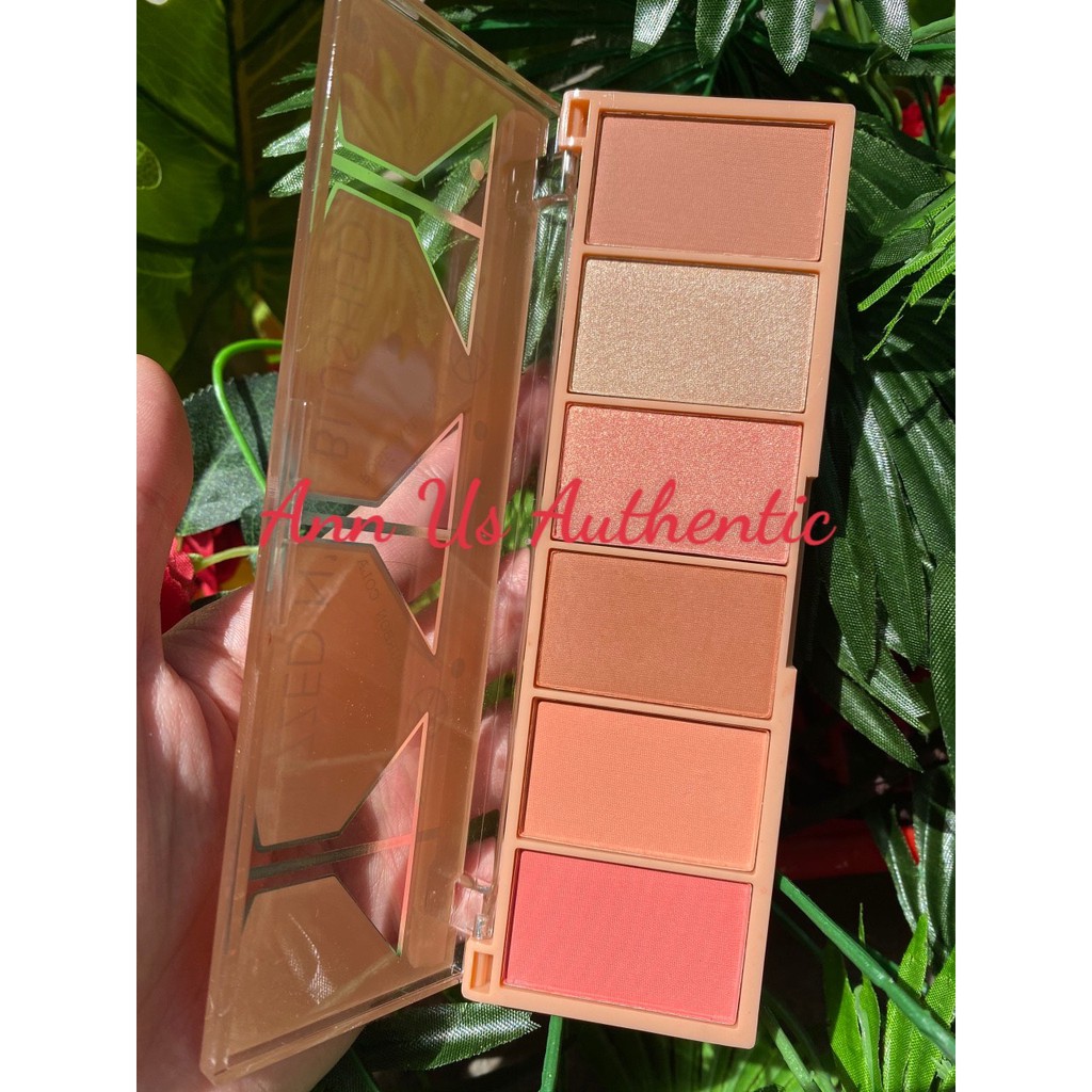 Bảng phấn mắt 3in1 phấn mắt, má hồng và highlight của Italia Deluxe